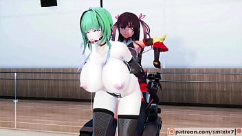 HENTAI MMD 3D DANCE TWO GIRLS